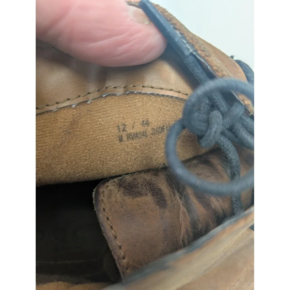B.ø.c Boots Mens Size 12 Brown Leather Chukka Ankle‎ Casual Lace Up Comfort